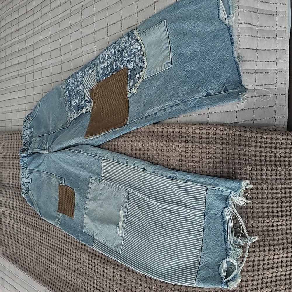 We The Free Popular Demand Patched Jeans - Picture 6 of 10